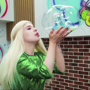 Шоу мыльных пузырей